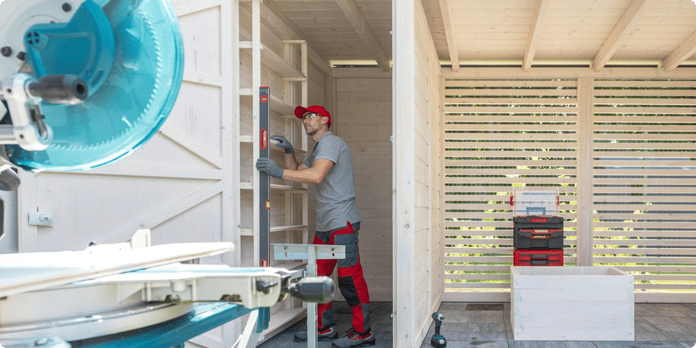 Utilisations possibles d'un abri de jardin avec étage