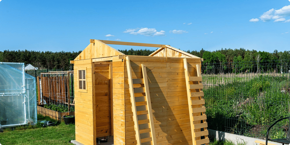 Les raisons d'investir dans un abri de jardin en bois